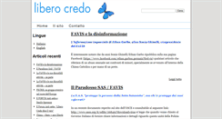 Desktop Screenshot of liberocredo.org